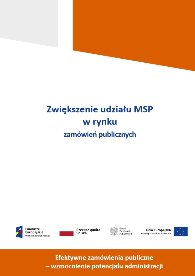Zwiększenie udziału MSP w rynku zamówień publicznych