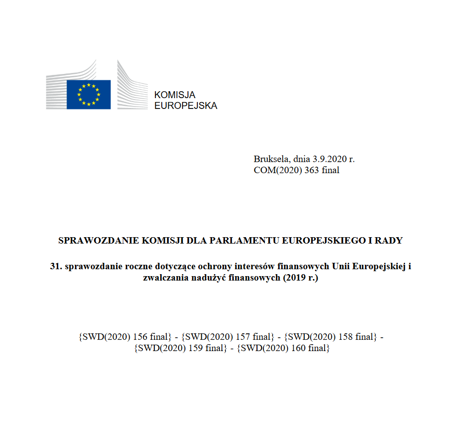 Sprawozdanie Komisji dla Parlamentu Europejskiego i Rady